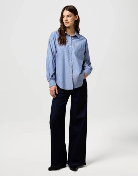 DAMSKA KOSZULA WRANGLER COOL GIRL BLOUSE DUSTY BLUE 112370779