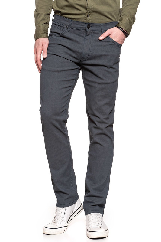 WRANGLER SPODNIE MĘSKIE GREENSBORO NAVY GREY W15Q12134 112126825