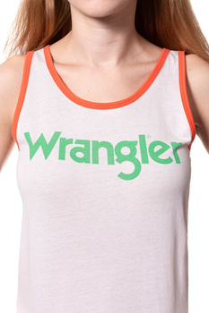 WRANGLER T SHIRT DAMSKI RETRO KABEL TANK ROSEWATER W730SEVLF 112130937