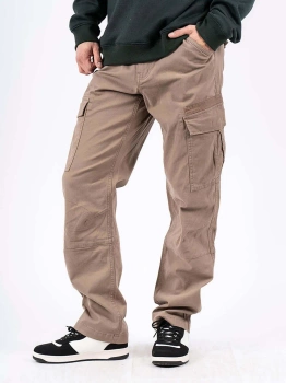 Męskie Spodnie Materiałowe Marcus Gerry Cargo 6080 Golden Sand 16-200146