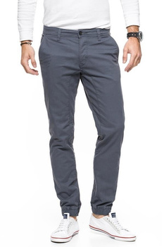 TOM TAILOR SPODNIE MĘSKIE SOLID STRETCH TWILL JOGG CHINO NAVY 6403965.00.12 COL. 6889