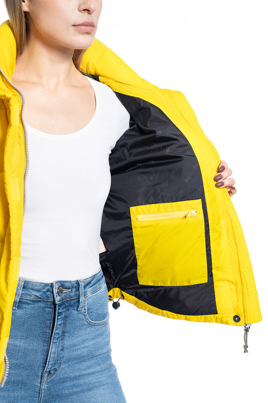 KURTKA DAMSKA LEE PUFFER JKT LEMON ZEST L56VUMMM 112113126