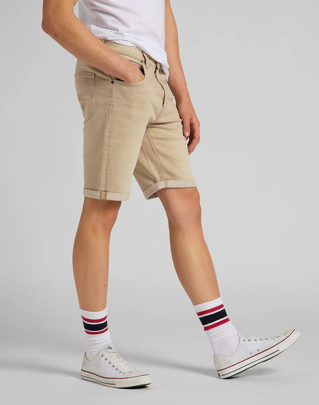 SZORTY MĘSKIE LEE 5 POCKET SHORT FADED BEIGE L73ENRUX 112120496