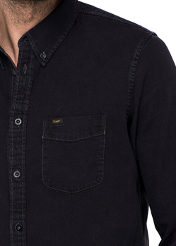 LEE BUTTON DOWN KOSZULA MĘSKA BLACK SHADOW L880KBVB 112123222