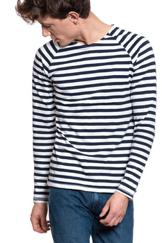 LONGSLEEVE MUSTANG Stripe Longsleeve SLUB STRIPE 1005857 11026