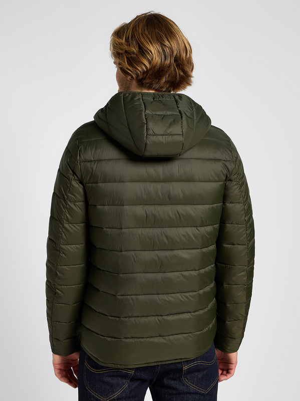 LEE MĘSKA KURTKA PUCHOWA LEE LIGHT PUFFER JKT OLIVE NIGHT 112355677