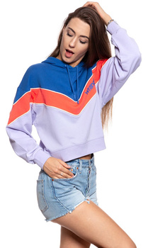 BLUZA WRANGLER 80´S HOODY TURKISH SEA W6084IG86 112130458