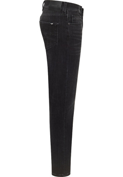 Męskie Spodnie Jeansowe Mustang Style Oregon Slim Denim Black 1015508 4000 882