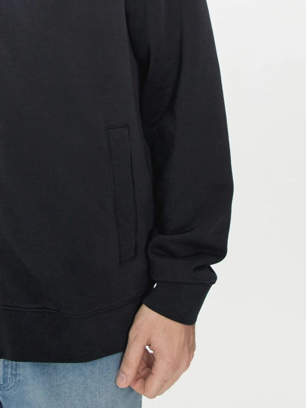 WRANGLER FUNNEL NECK ZIP MĘSKA BLUZA ROZPINANA BLACK 112350548 W6J3011936