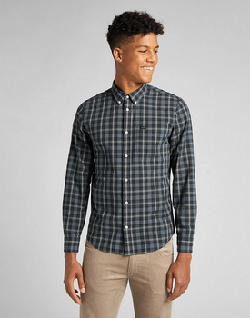 LEE LEE BUTTON DOWN DARK SLATE L880MBTG 112140983