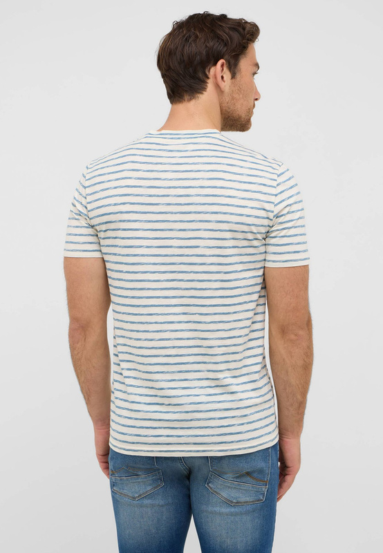 Męski T-Shirt Mustang Style Austin AutumnStripe 1016856 12787