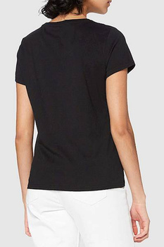 DAMSKI T-SHIRT WRANGLER SS RAINBOW TEE BLACK W7ZBD3100 112132193