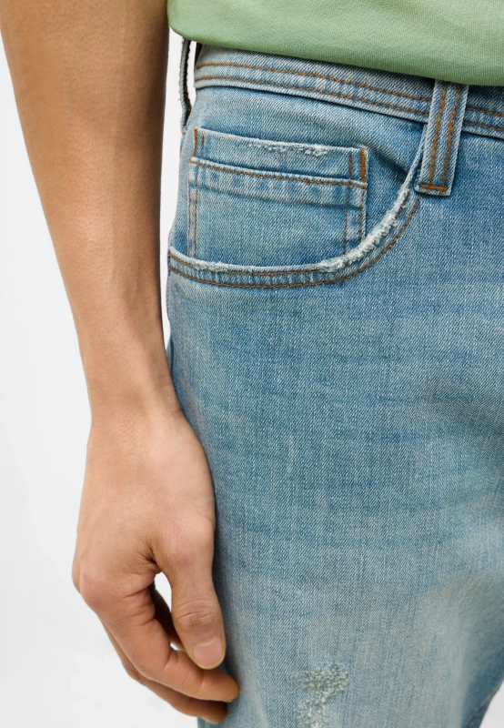 Męskie szorty Mustang Style Denver Shorts Denim Blue 1016590 5000 313