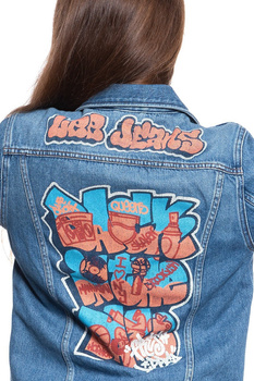 LEE RIDER JACKET GRAFFITI L54PGGTK SAMPLE 112112885