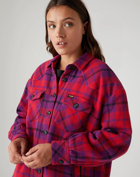 DAMSKA KURTKA PRZEJŚCIOWA WRANGLER WESTERN SHIRT JACKET ULTRAVIOLET W5S1-8V-P20 112130325