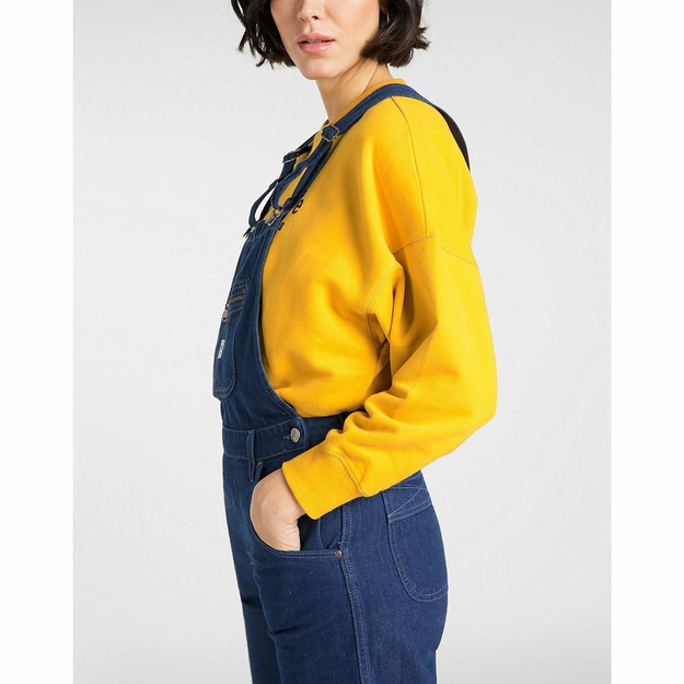 DAMSKIE OGRODNICZKI LEE WIDE LEG BIB DARK YELT L39BKEIV 112108366