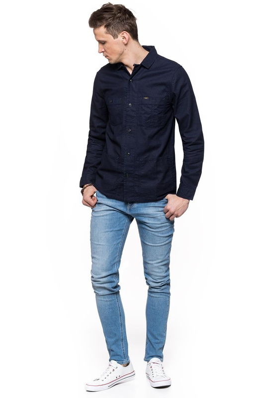 LEE OVERSHIRT BLUE EXPLORE L87GWWUK
