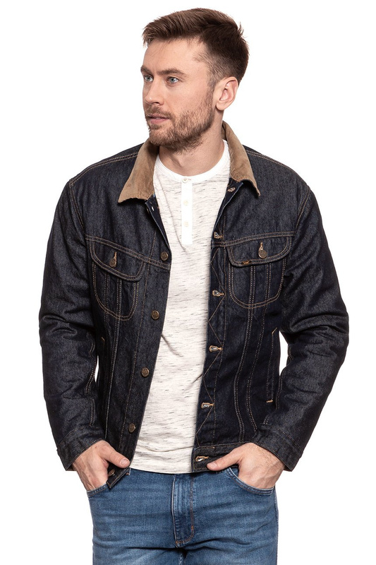 KURTKA JEANSOWA LEE STORM RIDER RINSE L87BRDEA 112122890
