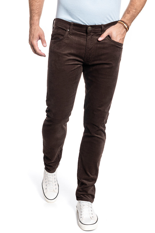 SPODNIE MĘSKIE LEE LUKE WINTER BROWN L719RL52 112119345