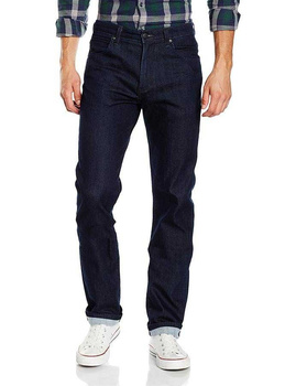 WRANGLER ARIZONA STRETCH MĘSKIE SPODNIE JEANSOWE JEANSY RINSE BRUSHED W12OEE82J