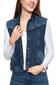 DAMSKA KAMIZELKA WRANGLER WESTERN VEST CANYON NIGHT W428GF929 112128833