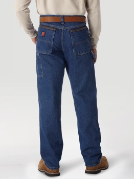 WRANGLER RIGGS WORKWEAR CARPENTER ANTIQUE INDIGO 3W020AI