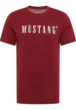 Męski T-Shirt Koszulka MUSTANG Style Austin Syrah 1014695 7187