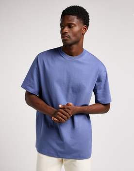 MESKA KOSZULKA LEE PLAIN LOOSE TEE SURF BLUE 112350758