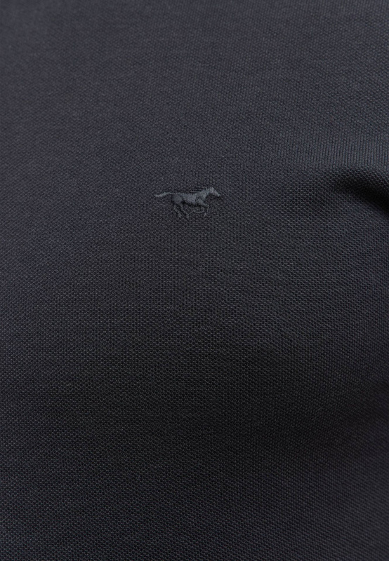 Męski T-Shirt Mustang Style Pierre Jet Black 1016880 4188