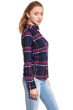 KOSZULA WRANGLER LS SHIRT BRIGHT ROSE W5241ORVC 112129367