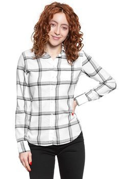 KOSZULA DAMSKA KOSZULA WRANGLER REGULAR 1PKT SHIRT OFF WHITE W5Q5OR737 112130294