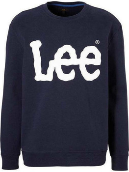 LEE LOGO SWS MĘSKA BLUZA KLASYCZNA NADRUK NIGHT SKY L82UUBSJ 112122213