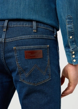 MESKIE SPODNIE WRANGLER GREENSBORO STONE RIVER 112371373