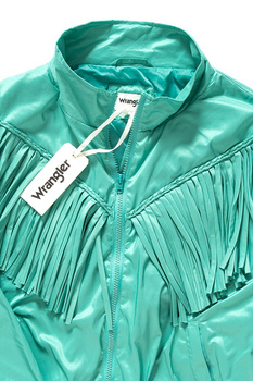 DAMSKA KURTKA PRZEJŚCIOWA WRANGLER WESTERN FRINGE JACKET LATIGO BAY W4N0XMG02 112129157