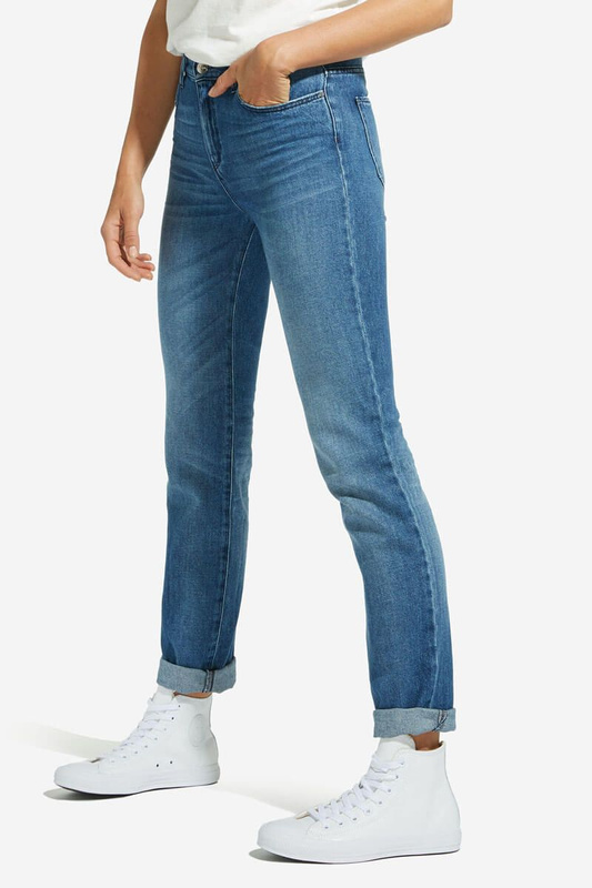 WRANGLER HIGH RISE SLIM DAMSKIE SPODNIE JEANSOWE PERFECT GAME W27GEP025