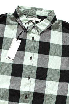 KOSZULA DAMSKA LEE BELL SKOSZULA DAMSKA LEEVE SHIRT PALE MINT L45ZKHER 112110688