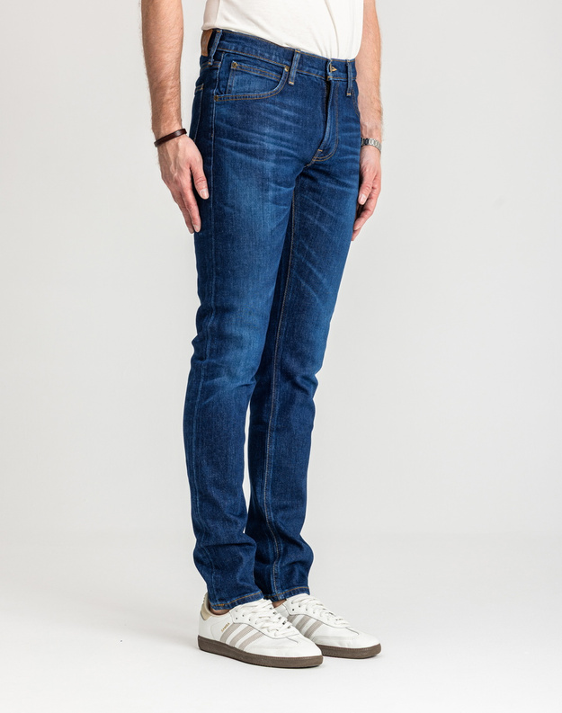 LEE LUKE MĘSKIE SPODNIE JEANSOWE DARK WORN KANSAS L719IAC22 112328479