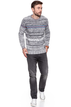 WRANGLER TWISTED CREW GREY MARL W8636QBVB 112132338