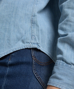 LEE REGULAR WESTERN DAMSKA KOSZULA JEANSOWA SHIR SUMMER BLUE L45SZSNJ 112110495