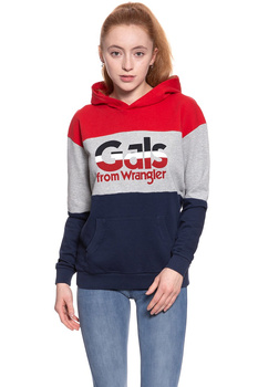 WRANGLER KABEL HOODIE NAVY W604OHY35 112130391