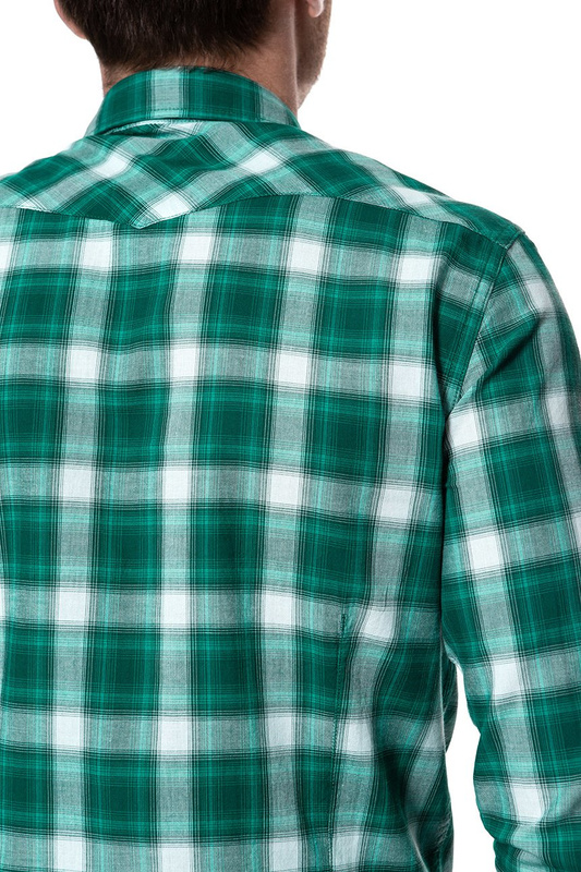 KOSZULA LEE WESTERN SHIRT EVERGREEN L643GIEB 112115349