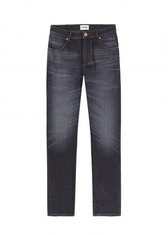 WRANGLER LARSTON MĘSKIE SPODNIE JEANSOWE JEANSY FADED BLACK W18SEHXV6 112337510