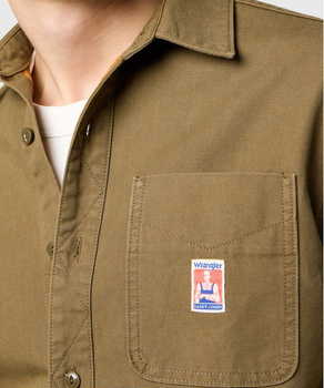 MESKA KOSZULA WRANGLER CJ 1 PKT SHIRT BEECH 112371550