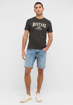 Męskie Szorty Mustang Style Chicago Shorts Z Denim Blue 1016976 5000 202