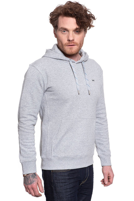 BLUZA LEE HOODIE SWS GREY MELE L82HTJMP 112122056