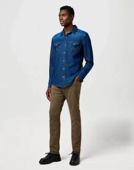 MESKIE SPODNIE WRANGLER LARSTON TARMAC 112371684