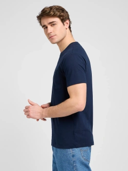 MESKA KOSZULKA LEE ULTIMATE POCKET TEE RIVET NAVY 112370493