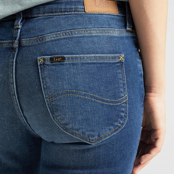 LEE HOXIE SKINNY BOOT DAMSKIE SPODNIE JEANSOWE DARK LEN L530QDBE 112112196