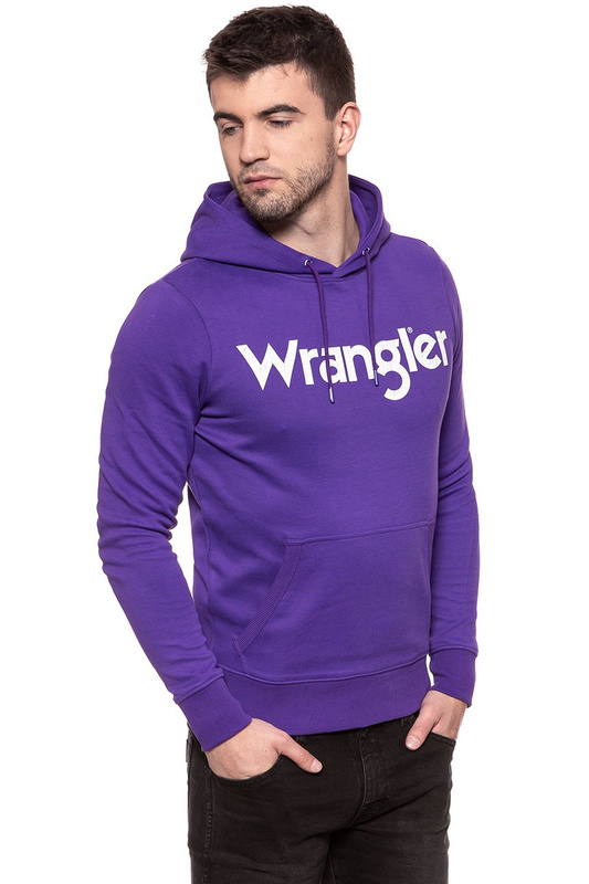WRANGLER HOODIE TROPICAL PURPLE W6560IHW3 112130573