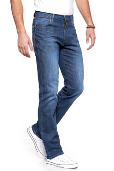 SPODNIE MĘSKIE WRANGLER ARIZONA DARK FEATHER W12OQA14S 112126426